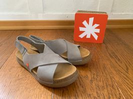 Art Rhodes 1710S roma cinder Gr.37 Plateau Sandalen