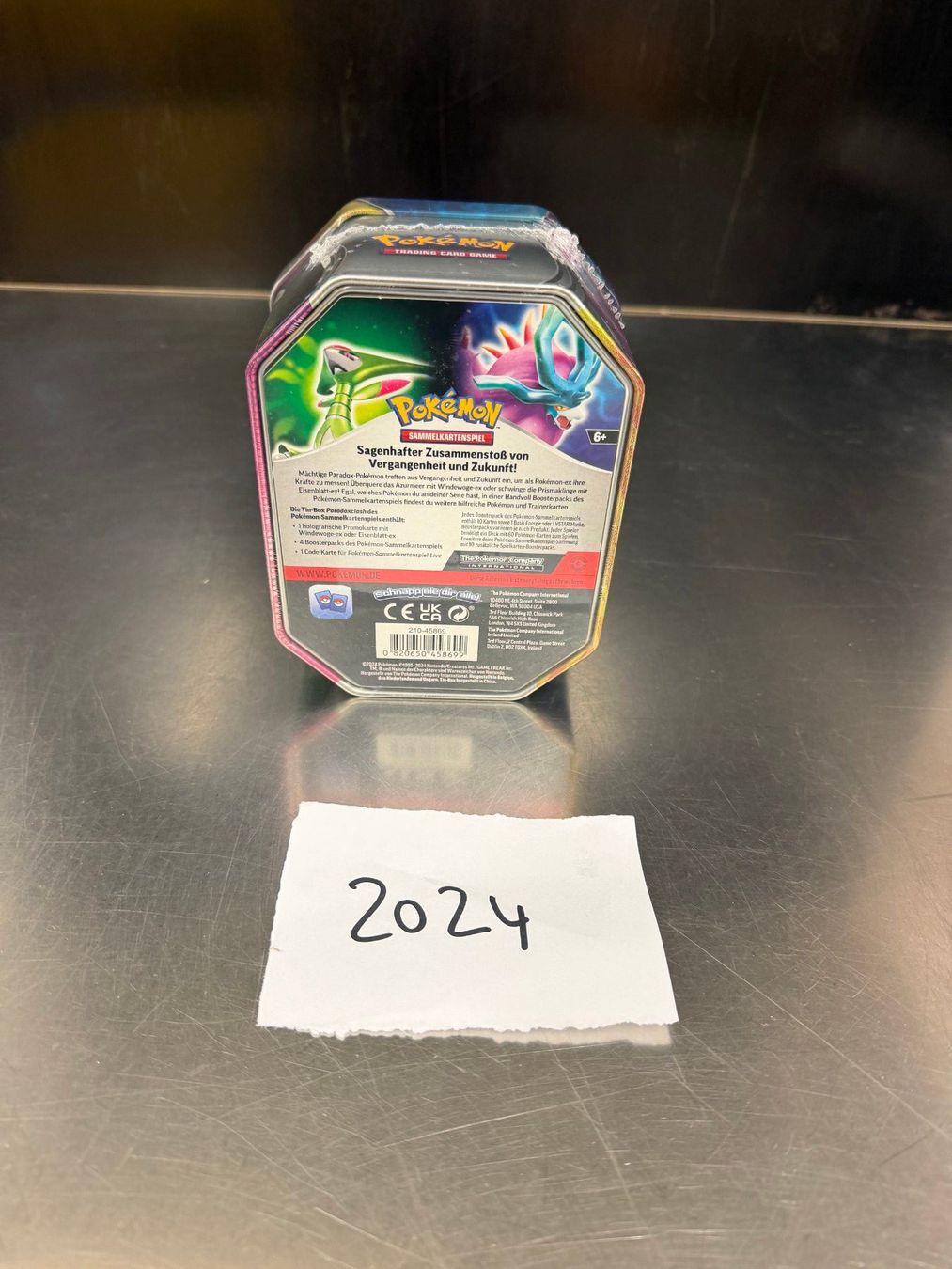 Pokémon Carte collezionabili: POKEMON-TIN BOX-WINDEWOGE EX-2024 – Nuovo e nell'imballaggio originale da Frick venduto da RC2367 1
