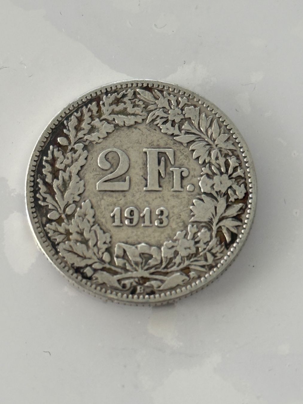 Tutti le monete: 2 Franken 1913  Rar – Usato da Wallisellen venduto da SWISS_SILVER1