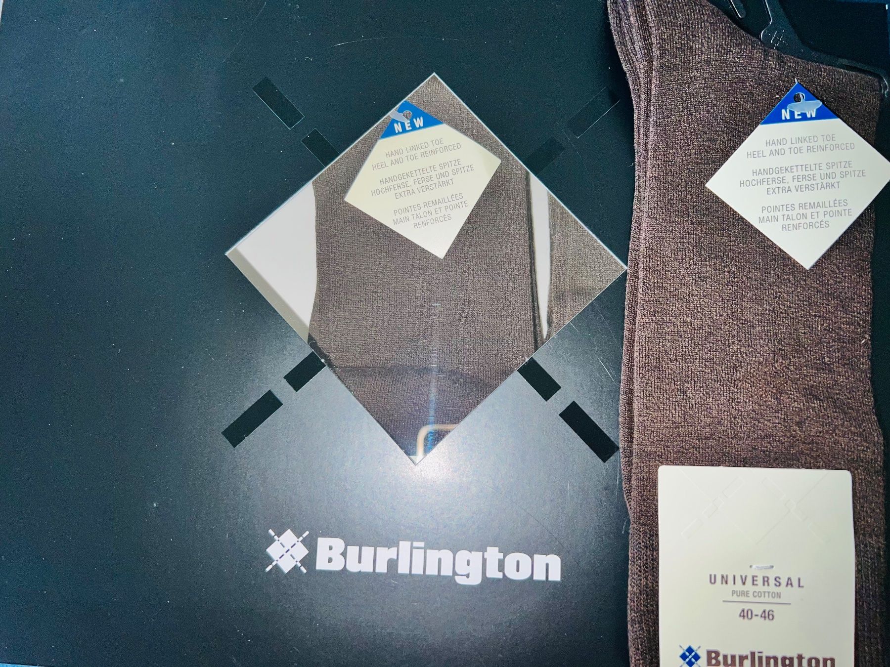 Burlington Socken: Socken Burlington/10 Paar, Baumwolle, braun – Neu und originalverpackt aus Zumikon von DamenFashionShop 8