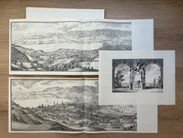Ansichten der Stadt Zürich und Orte am Zürichsee (1771/2)