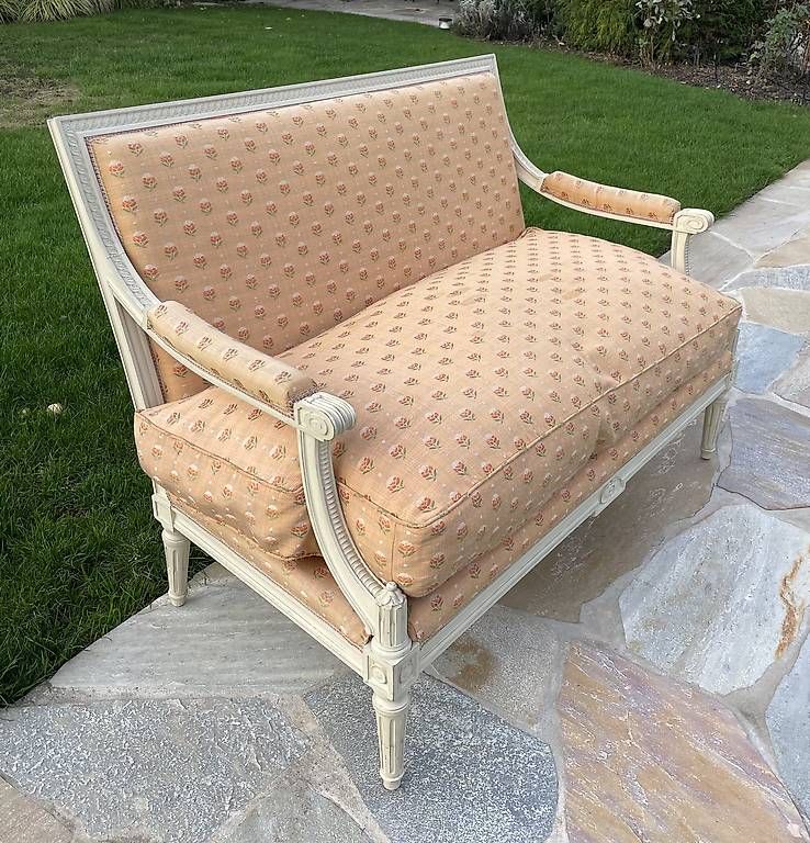 Set de table et chaises: Ensemble divan et 2 chaises  – D'occasion à Genève par flocon06 1