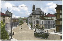 Winterthur Bahnhofstr.Tramm