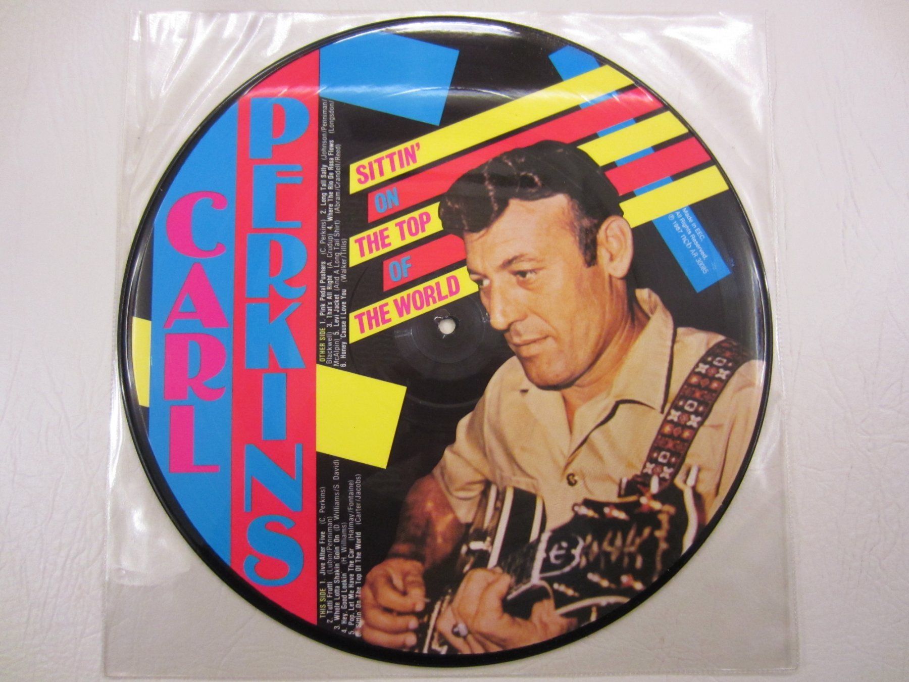 Schallplatten: Carl Perkins Bild LP Schallplatte – Neu (gemäss Beschreibung) aus Sursee von Tschiger