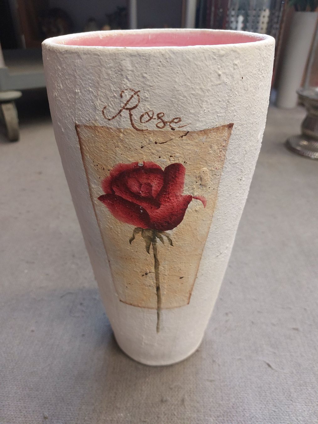 Tutte le decorazioni: grosse Blumenvase mit Kunstblumen, H 32 cm – Usato da Dietikon venduto da Wildtransporte 1