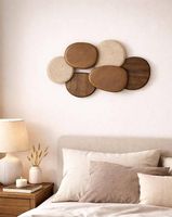 Design Wanddeko Holz & Stein