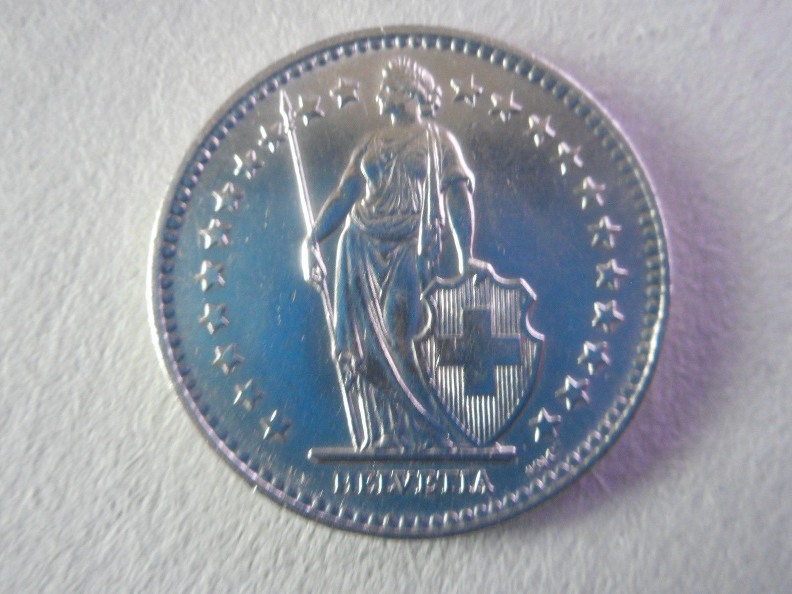Tutti le monete: 2 Fr. 1913 silber  Prachtsstück – Nuovo (secondo la descrizione) da Kriegstetten venduto da pizlad2010 4