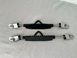 Spring Straps / Edelstahl-Flossenbänder für Tauchflossen