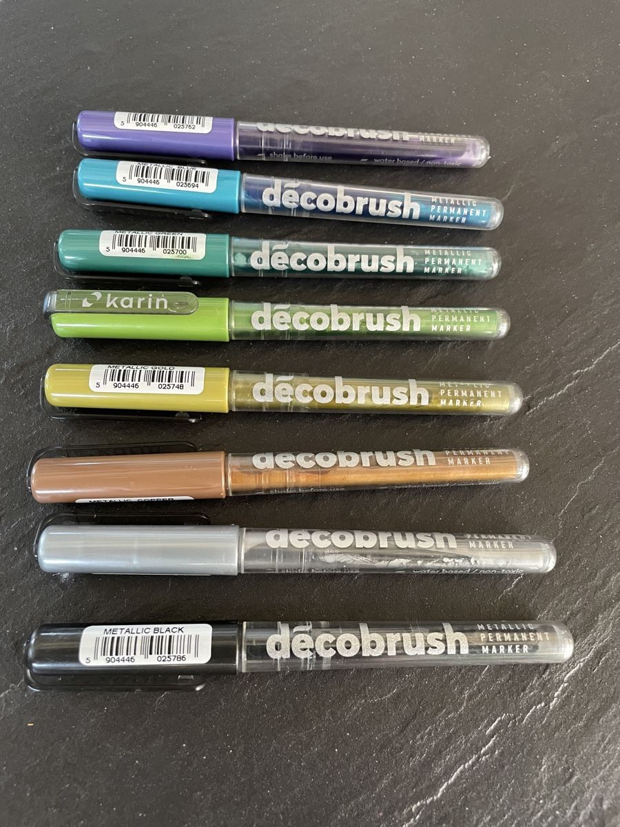 Penna & Evidenziatori: Metallic Stifte und Farben – Usato da Andelfingen venduto da Blumenwiese123