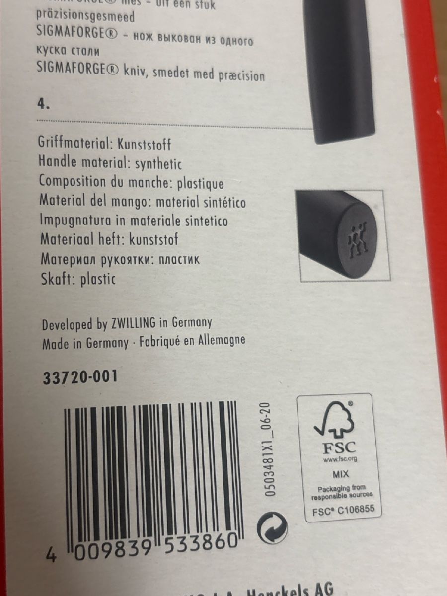 Zwilling Küchenmesser: ZWILLING Five Star Plus Steakmesser Set 2-teilig Nr 9 – Neu und originalverpackt aus Wallisellen von ASZT 6