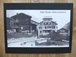 Vergrösserung alter Ansichtskarte Saint. Nicolas St.Niklaus