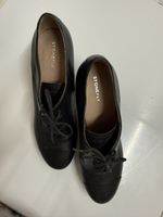 Eleganti scarpe stringate nere Stonefly, tacco comodo!