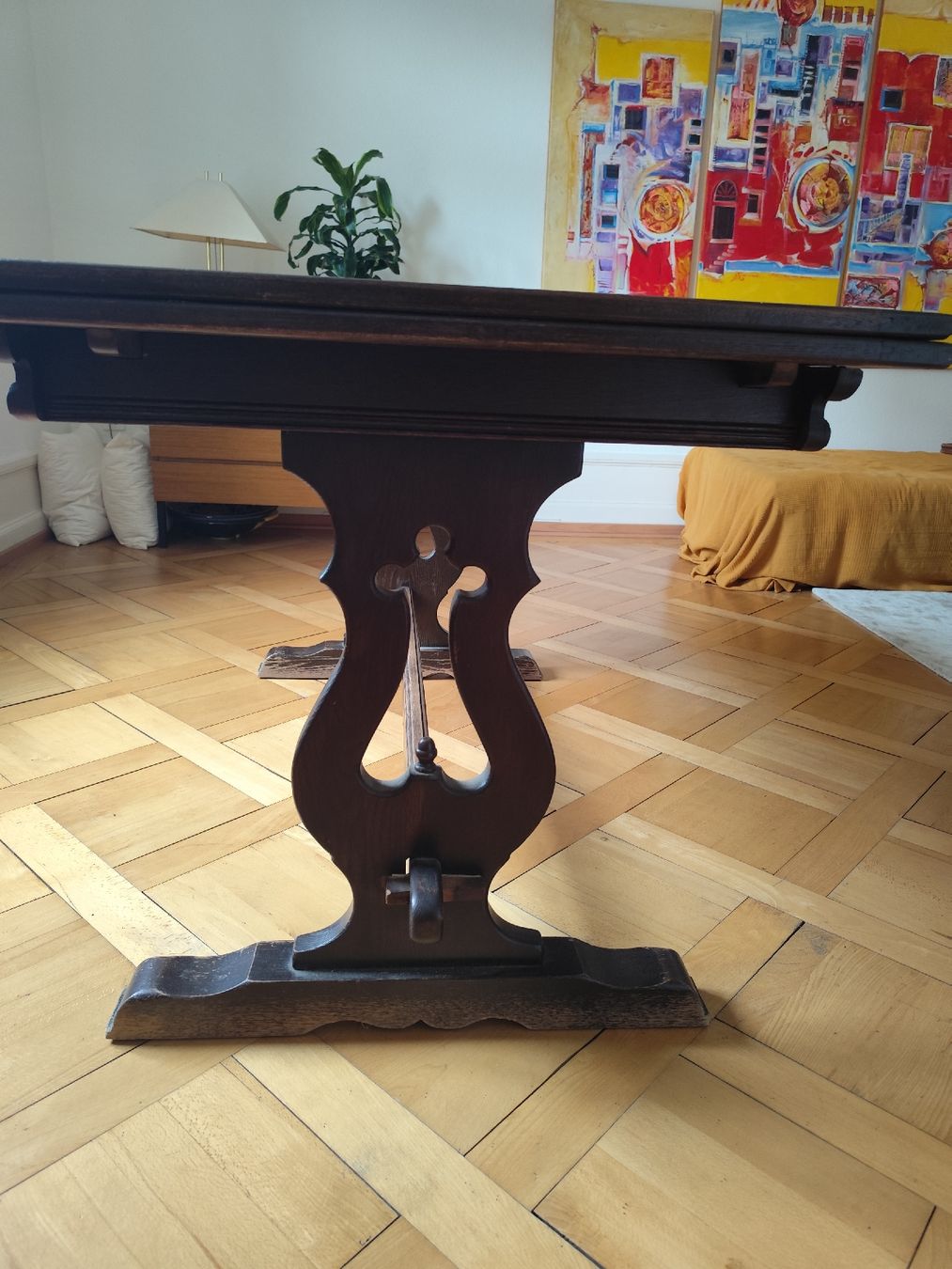 Tavoli: Wunderschöner alter (erweiterbarer) Tisch – Usato da Zürich venduto da oli_62vl 6