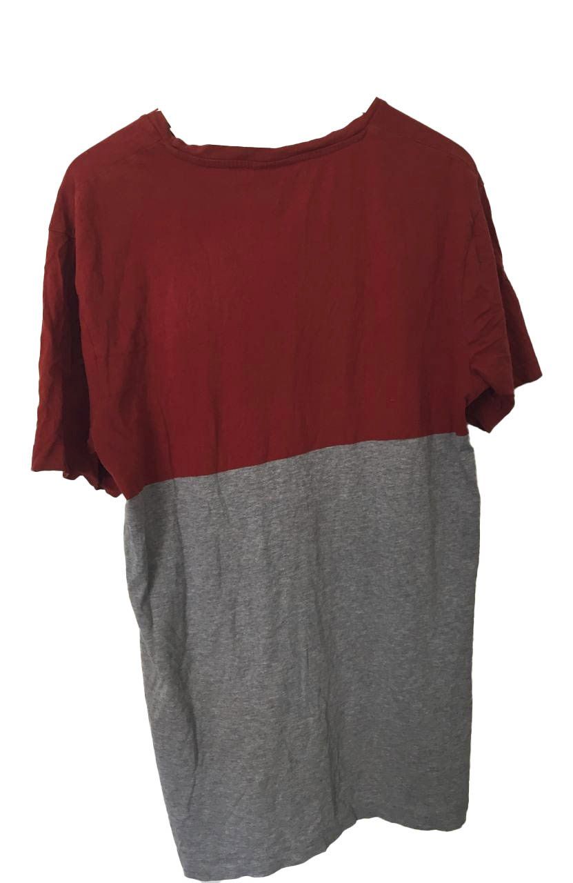 T-shirt: Shirt Red and Grey – Usato da Zürich venduto da deflipper 1