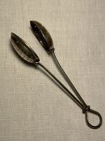 Teesieb antik mit Initialen WB, Vintage