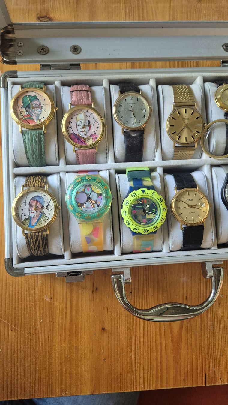 Orologi: Div. Uhren mit kasten – Usato da Solothurn venduto da Rugeli13 3