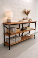 Regal aus Holz und Metall - Industrial Look!