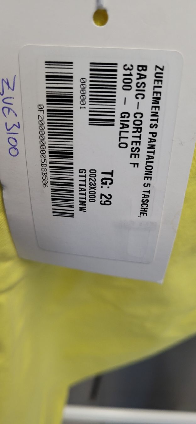 Pantaloni: Zu Elements Hose, Gr. 29, Gelb, Neu – Nuovo (secondo la descrizione) da Figino venduto da mayam63 1