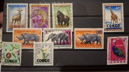 Lot Belge / Congo / Aufdruck