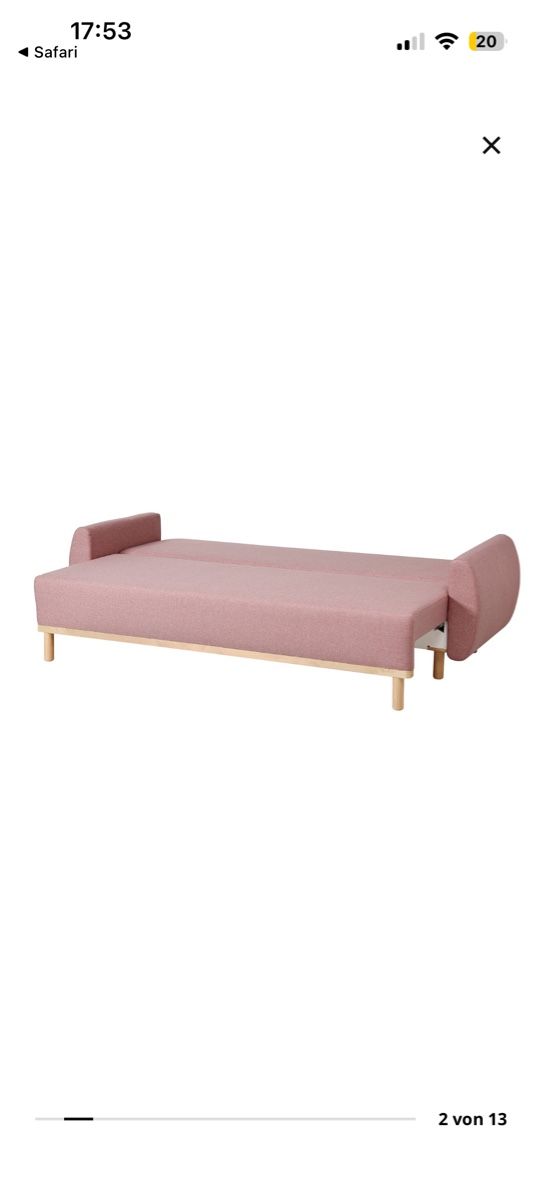 Ikea Divani: Bequemes Sofa mit Schlaffunktion und Stauraum – Usato da  venduto da  6