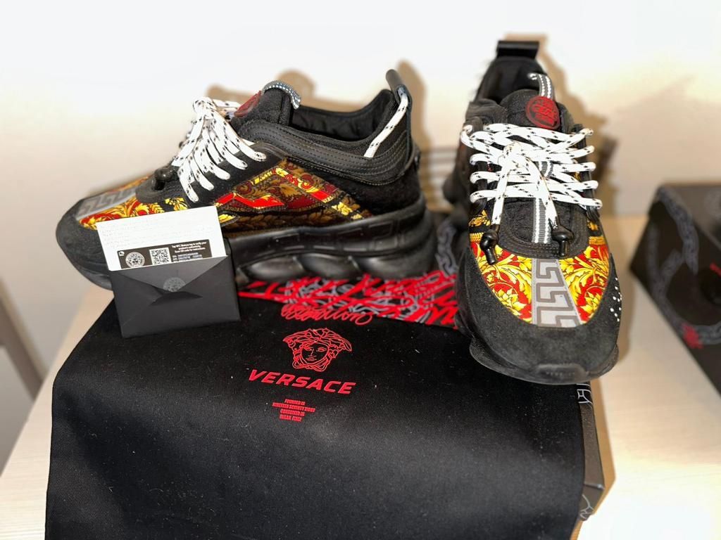 Versace Chaussures hommes: Versace Chain Reaction Multicolor – D'occasion à Lugano par Paolabiesse