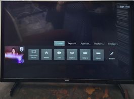  : Smart TV Philips 32" (80 cm) Full HD – Très bon état