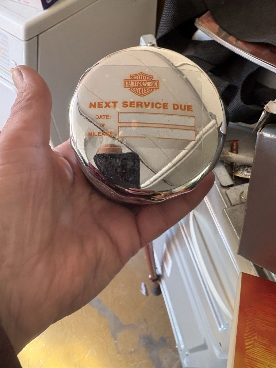 Harley-Davidson Tutti i ricambio per moto: Harley Davidson Chrome Oil Filter  – Nuovo e nell'imballaggio originale da Obermumpf venduto da Tattoomuseum1 2