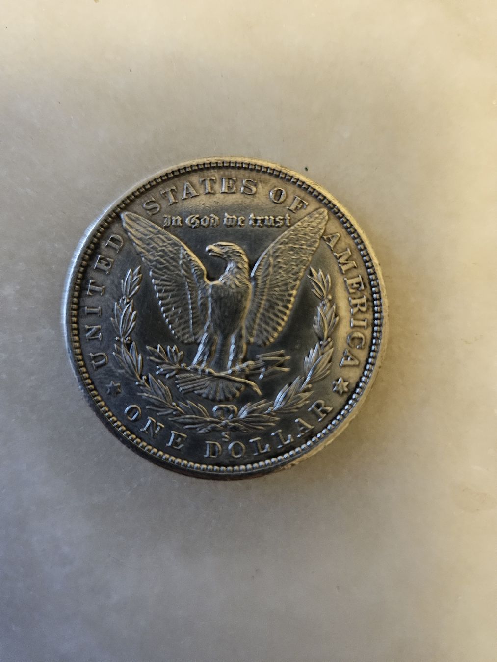 Toutes les monnaies: Dollar Morgan 1880 s San Francisco mint – D'occasion à Paudex par  1