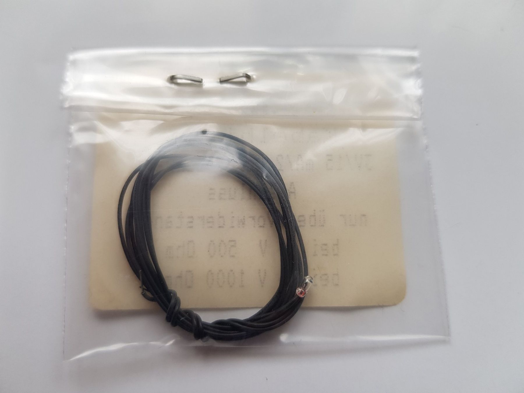 Brawa Modelleisenbahnen: Brawa 3268: 3 Volt Kabelbirne – Neu (gemäss Beschreibung) aus Luzern von inca55 1