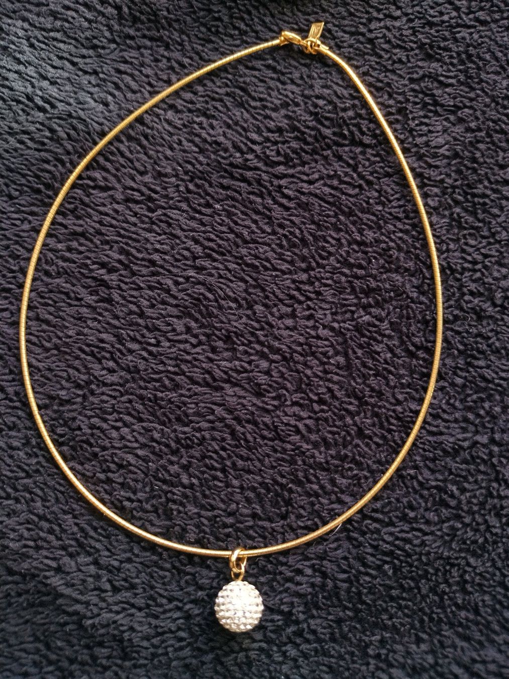 Catenine: Collier avec pendentif diamand – Usato da Mühleberg venduto da elisabouillet