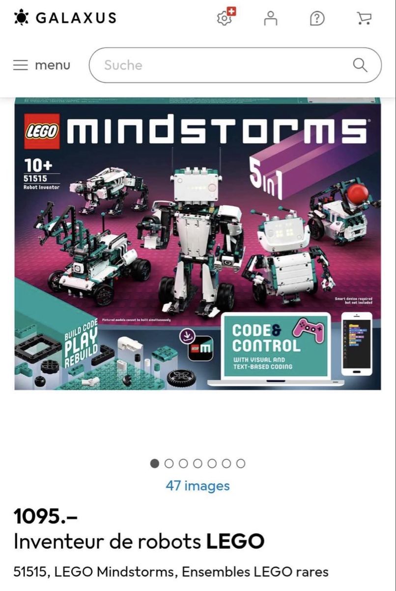 Lego Kit di costruzioni: Lego mindstorms 5 in 1 – Nuovo (secondo la descrizione) da Le Locle venduto da vj67 3