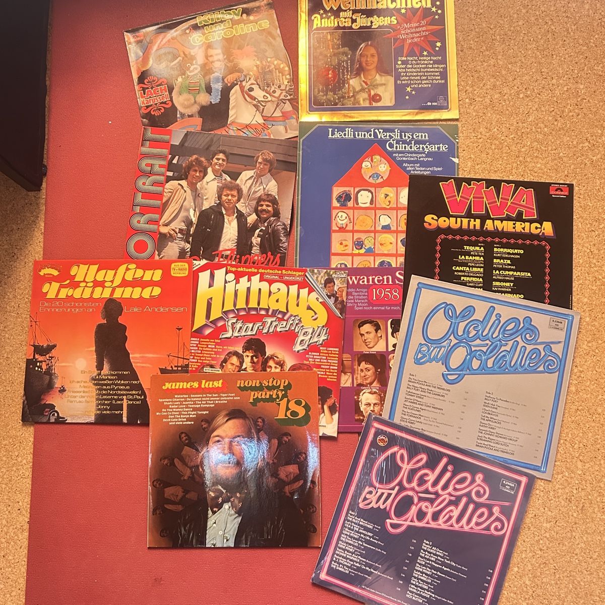 Vinyles: 11 schallplatten Schlager/Oldies – D'occasion à Laufen par belleskulptur