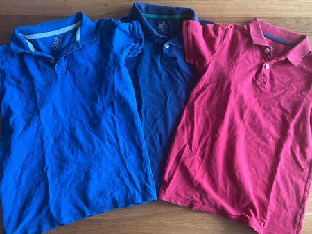 Lot 3 polos manches courtes garçon taille 11-12 ans T.FX