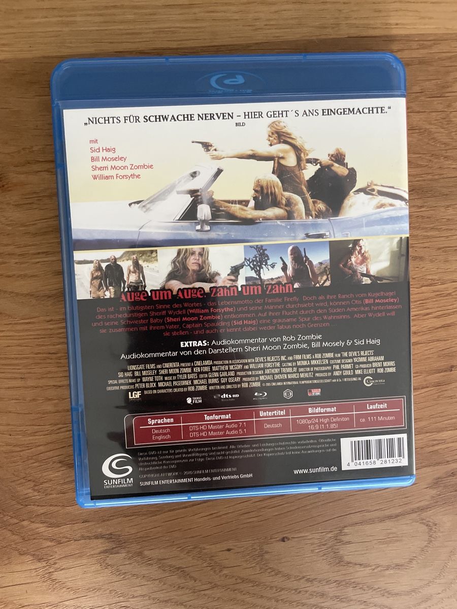 Tutti i DVDs: The Devils Rejects (2005) BluRay – Usato da Hagendorn venduto da masterchieff 1