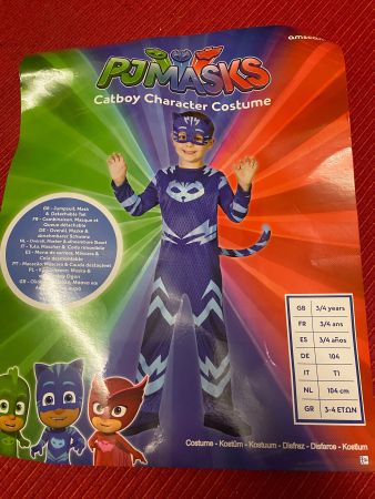 PJ Mask Kinderkostüm Catboy Fasnacht Kostüm