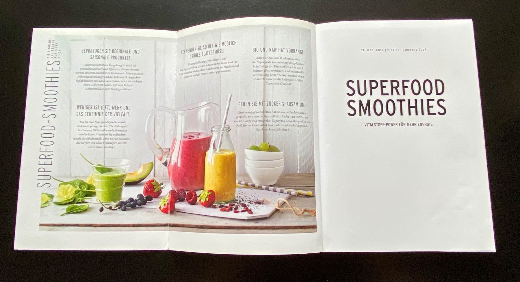 Bücher: SUPERFOOD SMOOTHIES / GU RATGEBER – Gebraucht aus Nussbaumen AG von schuba2000 2