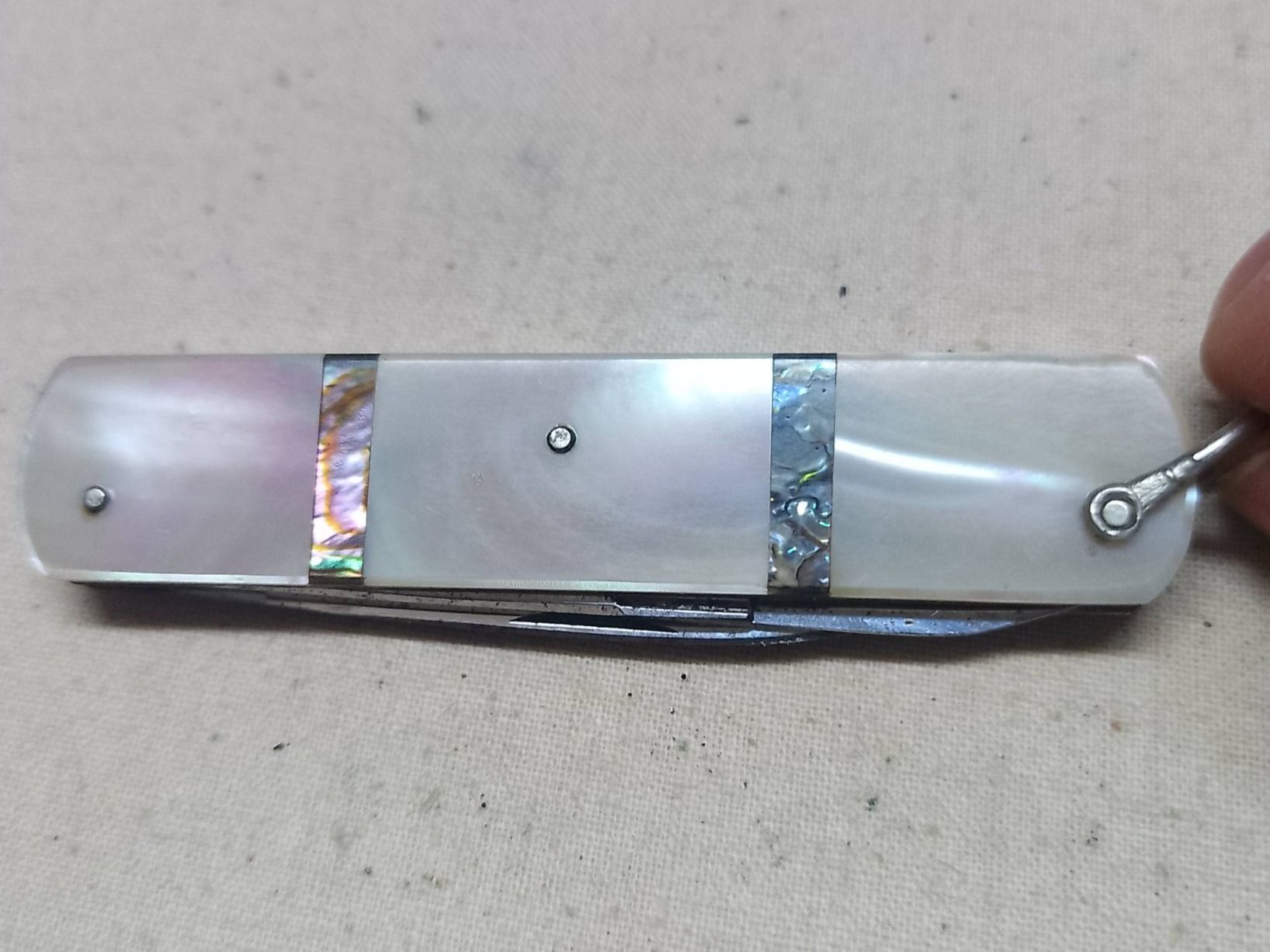 Couteaux de poche: Messer - Vintage - "Perlmutter - Opal" – D'occasion à Sorengo par 74in 4