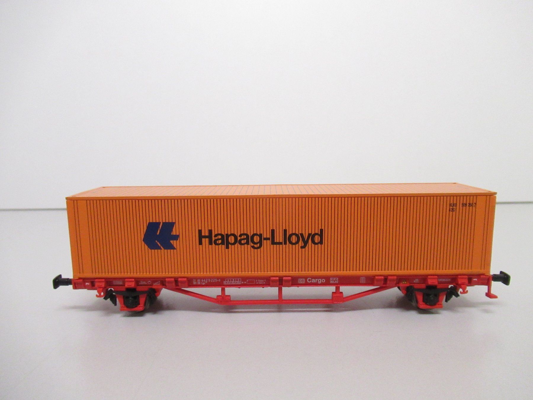 Piko Modellini di ferrovie: Piko 72038 Containerwagen "Hapag Lloyd" DB AC H0 – Usato da Basel venduto da mhmarken 1