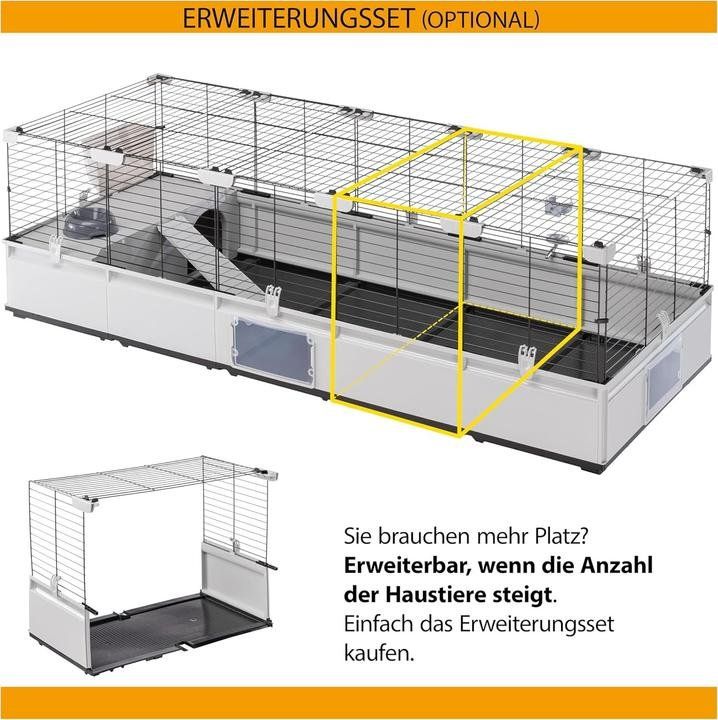 Ferplast Gabbie, trasporto & Sicurezza: Ferplast Käfig Modular 3 + 2 Erweiterungen – Usato da St. Gallen venduto da Tasu27 1