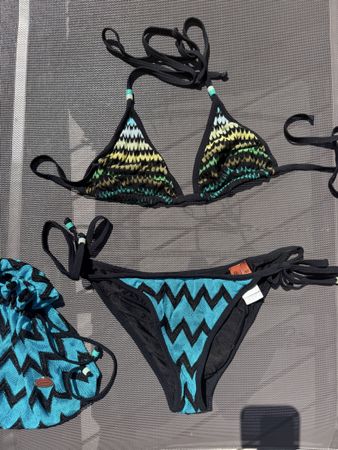 Missoni Mare Zigzag Bikini, Italian size:42