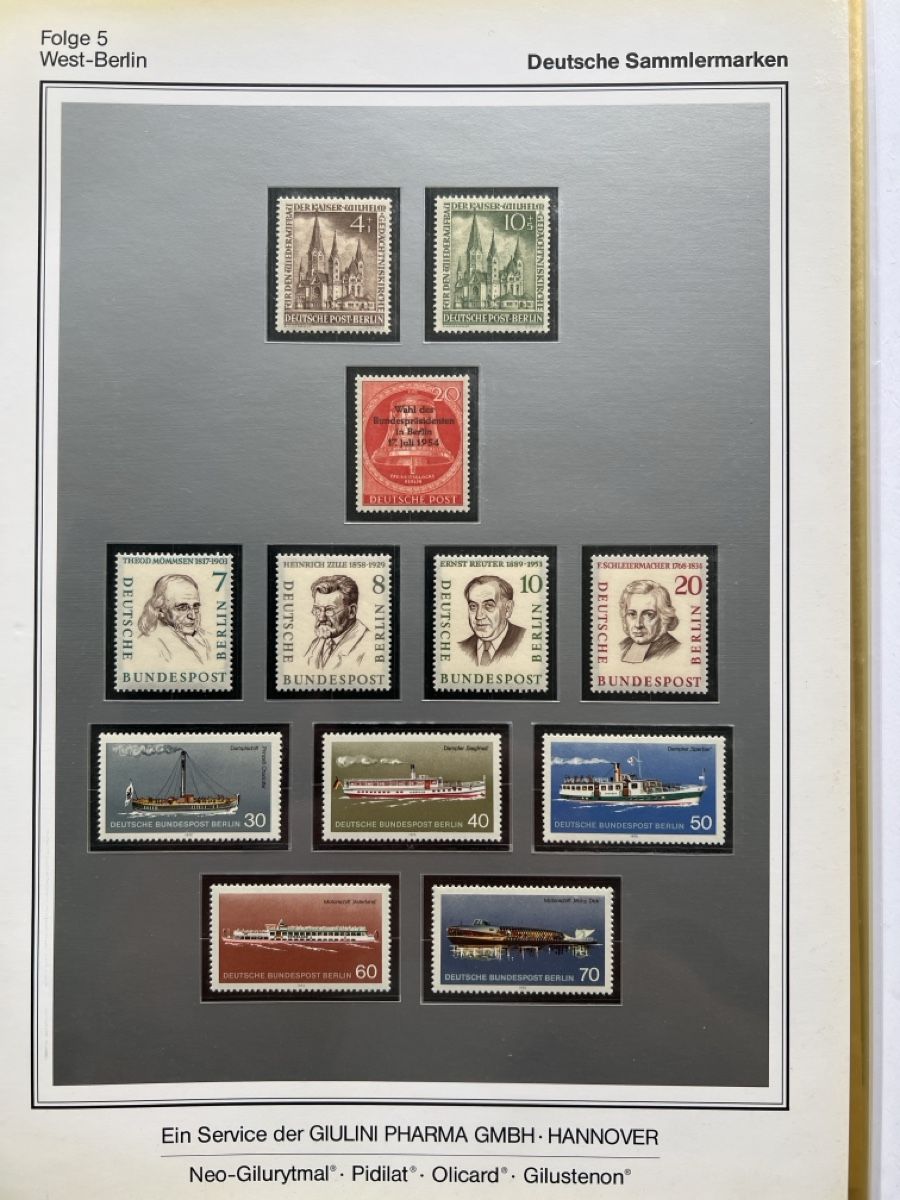 Tutti i francobolli: Briefmarken Postfrisch in Sammleralbum – Nuovo (secondo la descrizione) da Glattbrugg venduto da Artos67 5