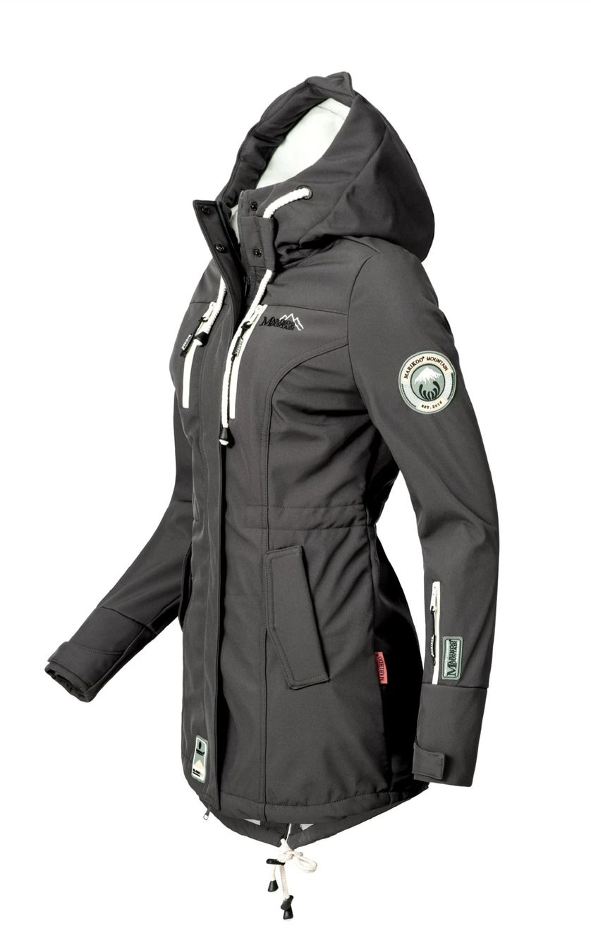 Giacche: Marikoo Softshell Parka Zimtzicke, Grau, Grösse 38 – Usato da Hochwald venduto da Nikita44 2
