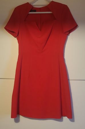 Rotes Kleid von Compagnia Italiana (IT 42), 1x getragen
