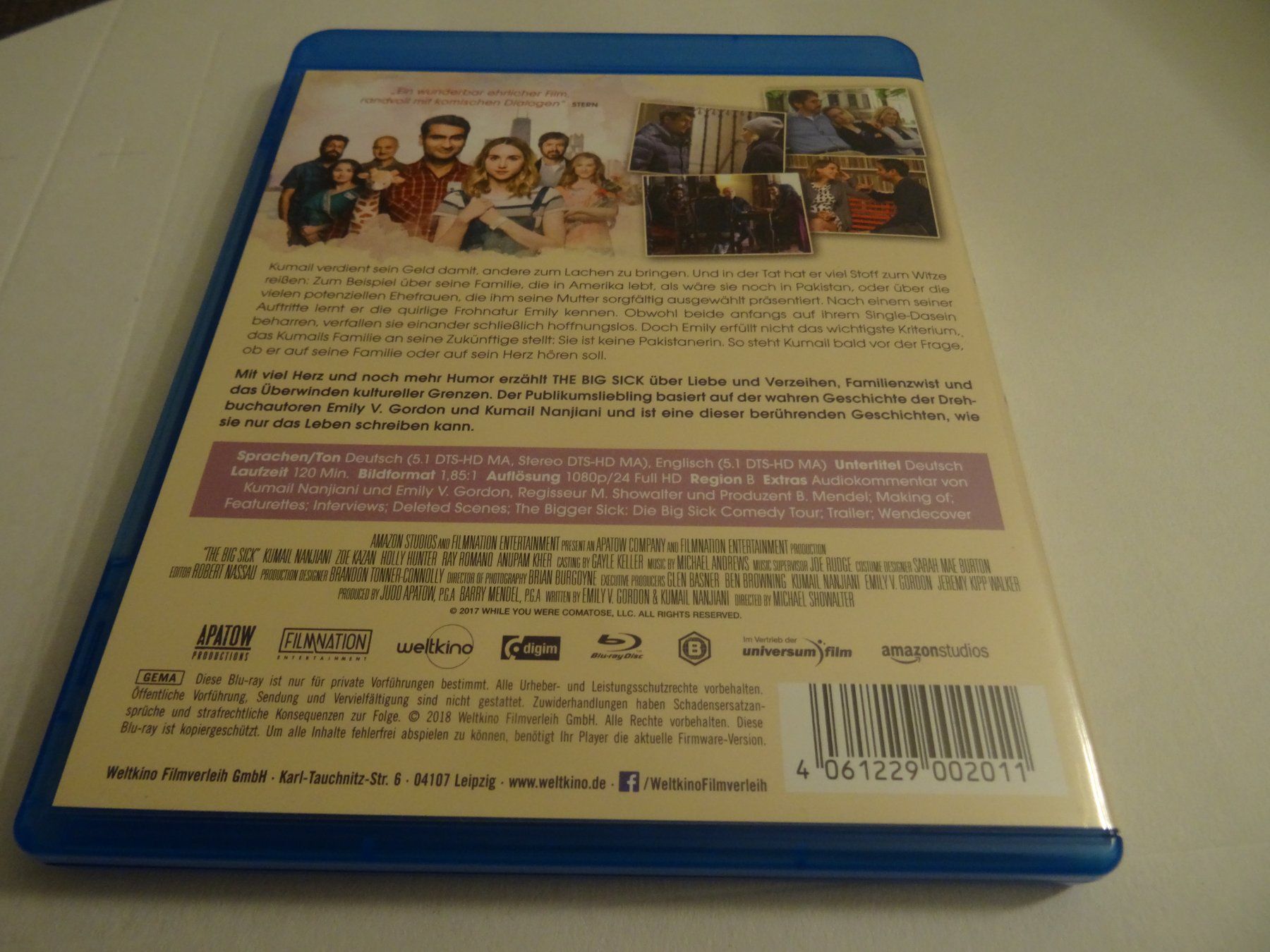Alle DVDs: The Big Sick Blu-ray Film – Gebraucht aus Olten von Disc-Verkauf 2