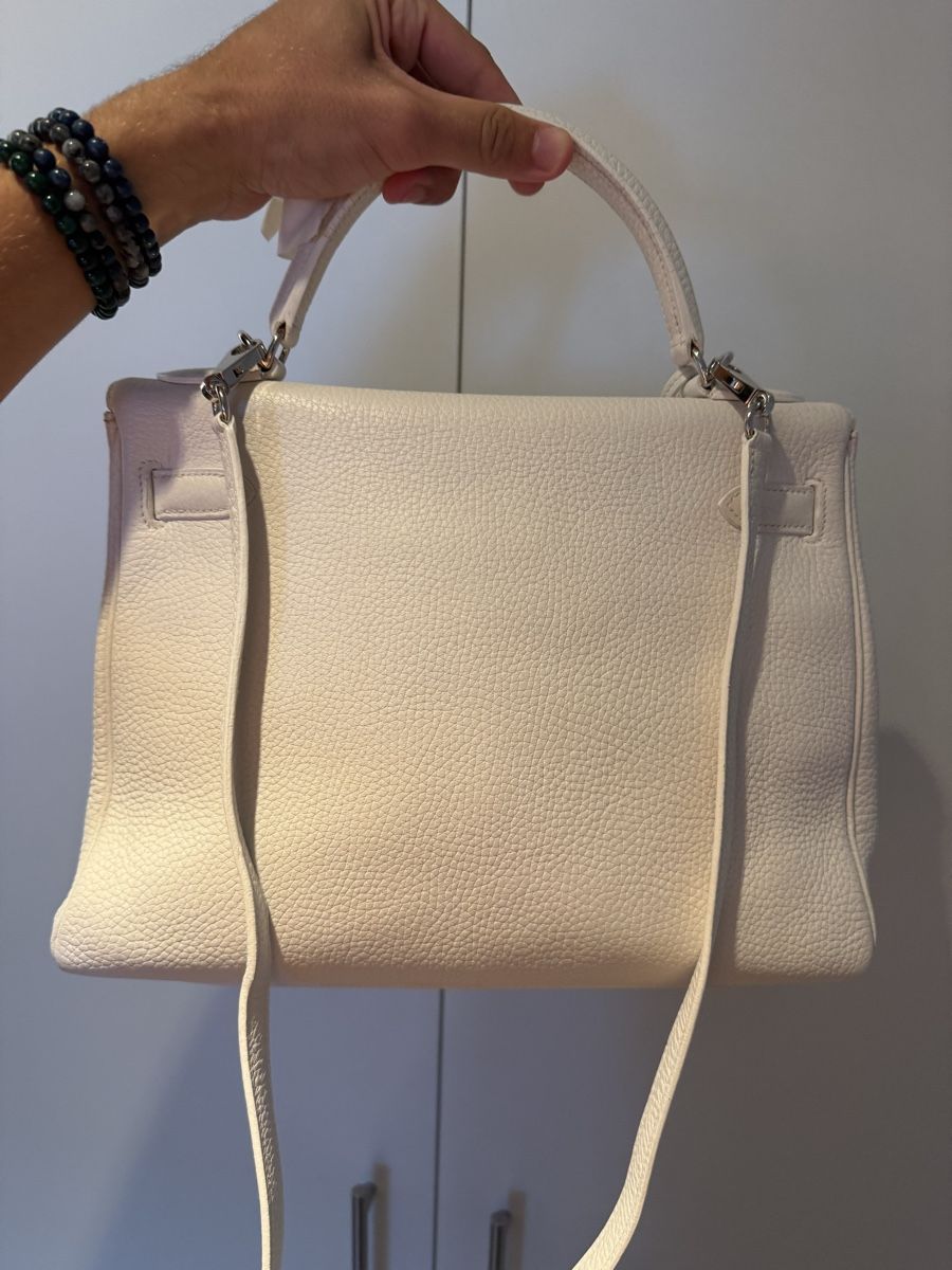 Hermès Sacs femmes: Hermès Kelly 32 Togo White 2006 – D'occasion à Genève par SG_73 9