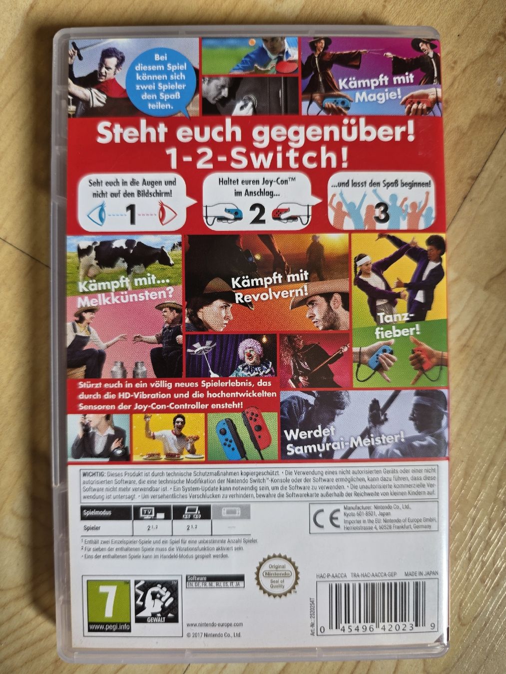 Spiele: Nintendo Switch Spiel 1-2-Switch  – Gebraucht aus Ehrendingen von lax21 1