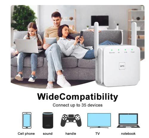 Wlan: 1200 Mbit / 5GHz Drahtloser WIFI Range Extende – Neu und originalverpackt aus Liestal von OMAROSHOP 4