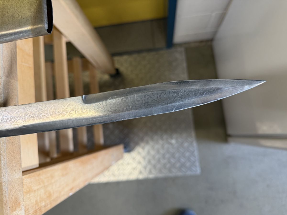 Sonstiges zum Sammeln & Seltenes: Schwert mit Scheide, Deko, Antik, "Made in India" 🗡️ – Gebraucht aus Strengelbach von RaenAntikDesign 4