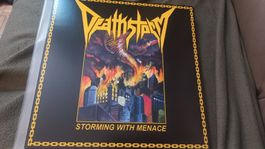 Deathstorm LP Storming with Menace (Gelb) Vinyl THRASH METAL