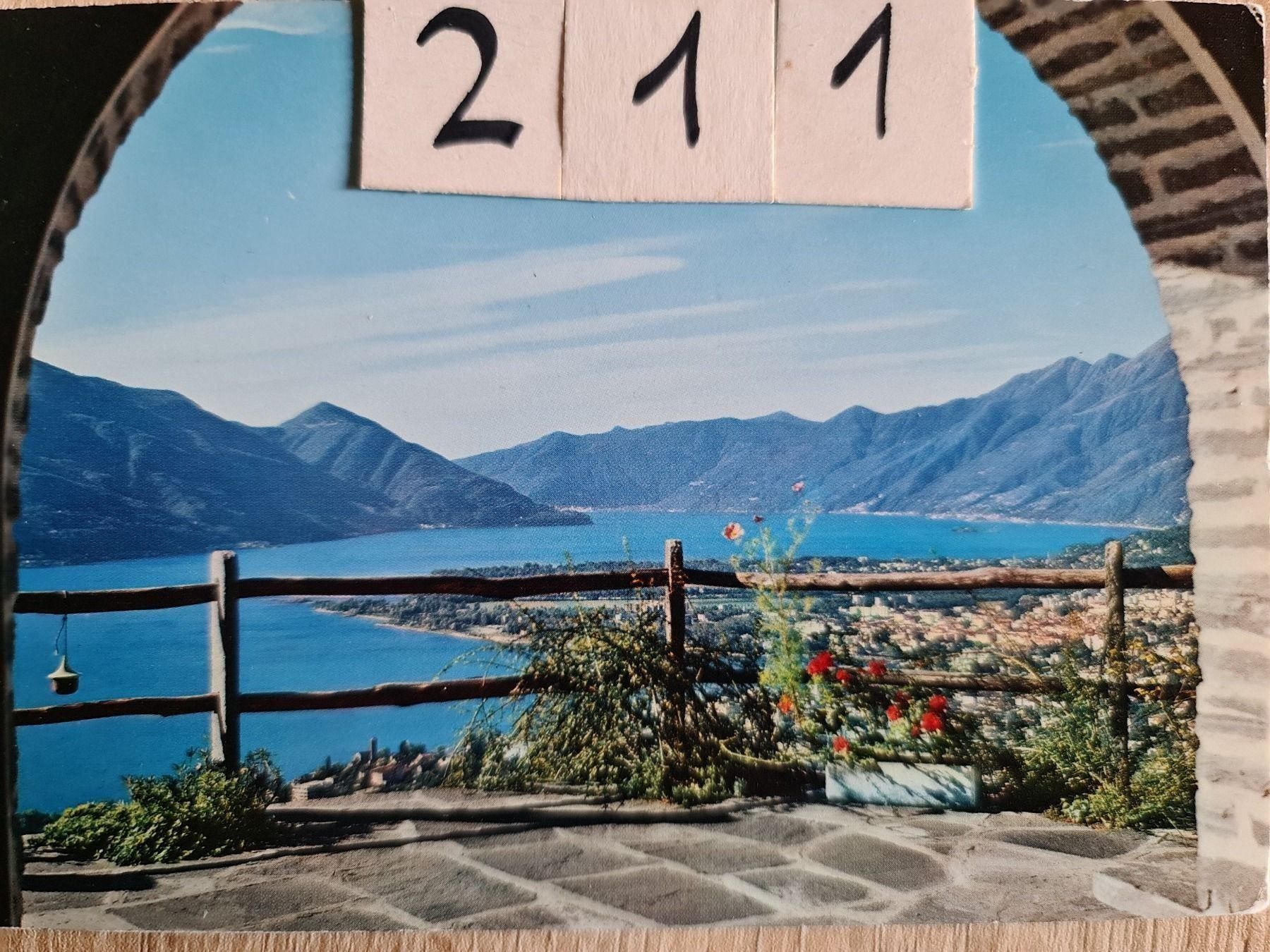 Cartoline postali: Ansichtskarte Locarno Schweiz – Usato da Dintikon venduto da Vexi